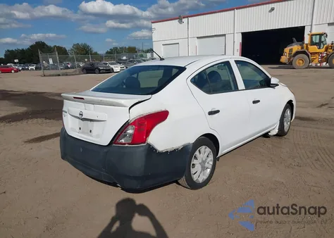 2017 Nissan Versa 1.6 S+ из США, поврежденный, VIN 3N1CN7AP9HL893483